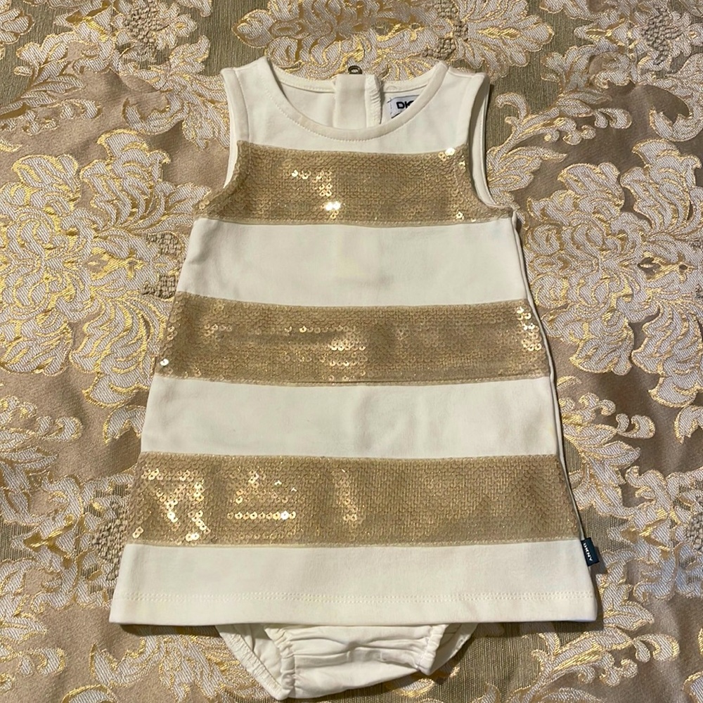 DKNY 12M Dress with matching underwear